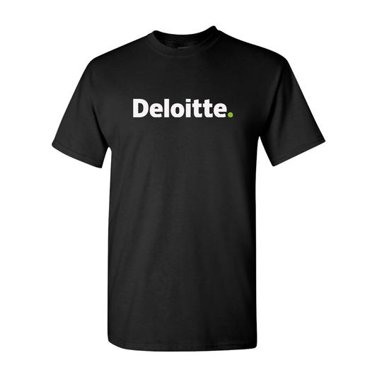 Men's Deloitte Logo Cotton T-Shirt