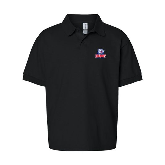 Youth   Belmont Bruins  Gildan Dry Blend Jersey Polo