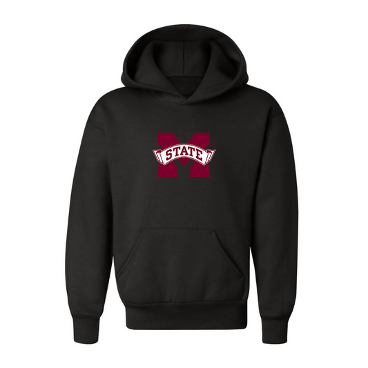 Youth  Mississippi State Bulldogs Logo Pullover Hoodie