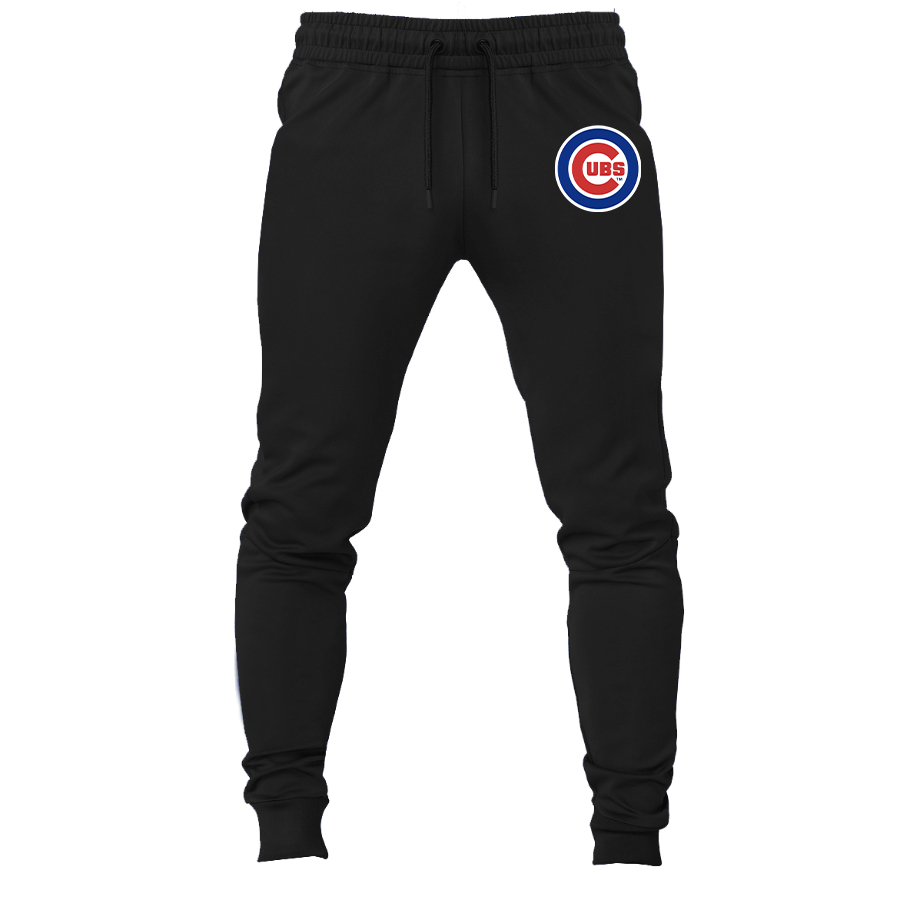 Men's Chicago Cubs Logo Sweatpants Joggers