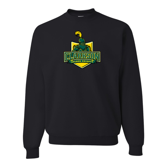 Men's Clarkson Golden Knights JERZEES NuBlend Crewneck Sweatshirt
