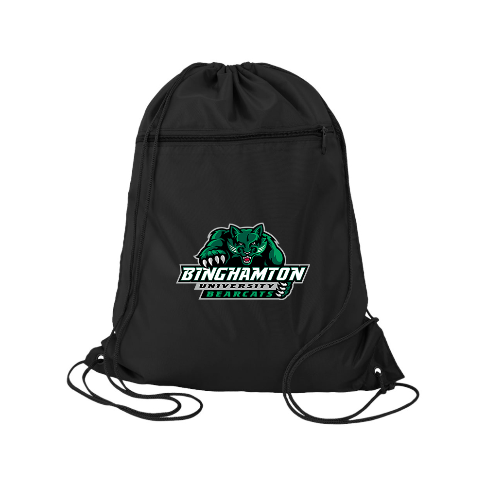 Binghamton Bearcats Q-Tees - Polyester Cinchpack