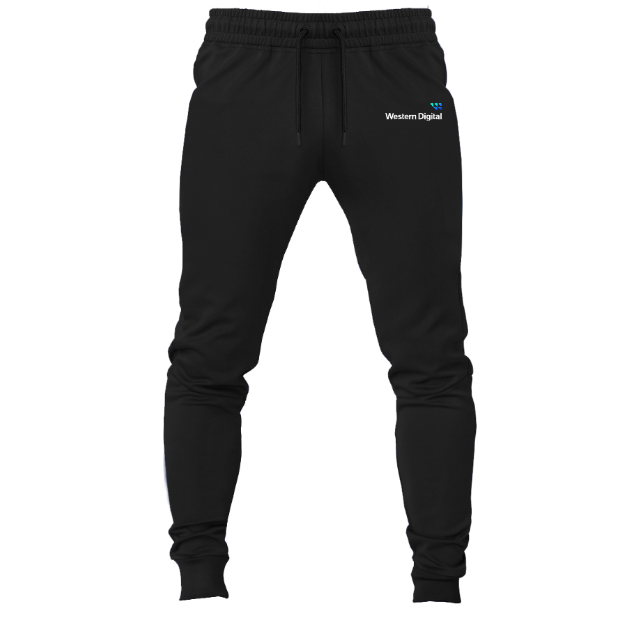 Men's Western Digital Logo Sweatpants Joggers