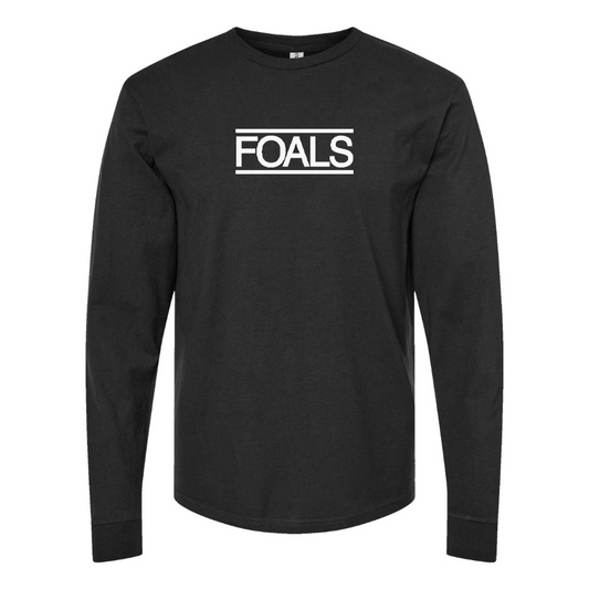 Men's Foals Logo Cotton Long Sleeve T-Shirt