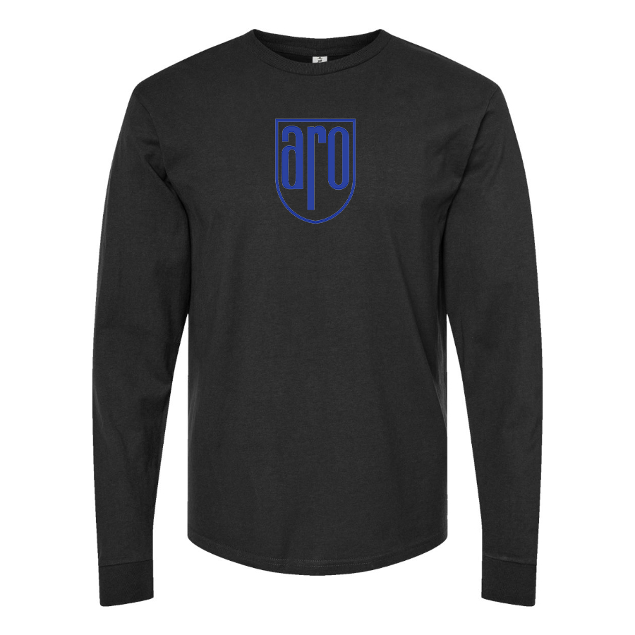 Men's ARO Logo Cotton Long Sleeve T-Shirt