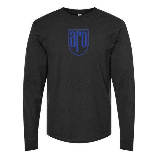Men's ARO Logo Cotton Long Sleeve T-Shirt