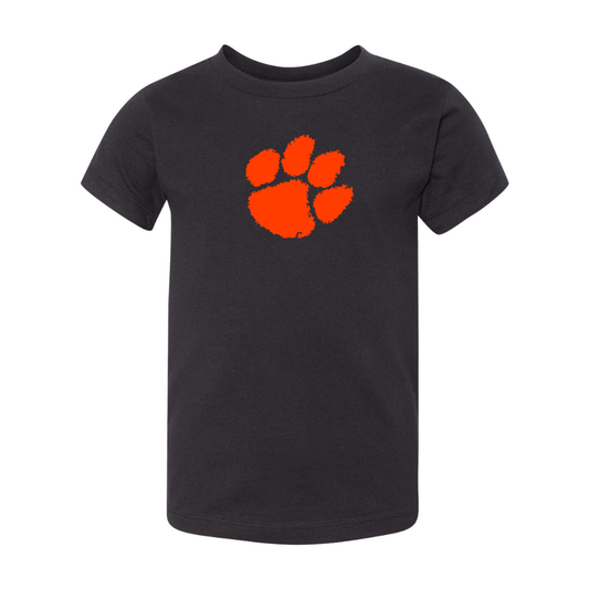 Clemson Tigers BELLA  CANVAS Toddler Jersey Tee