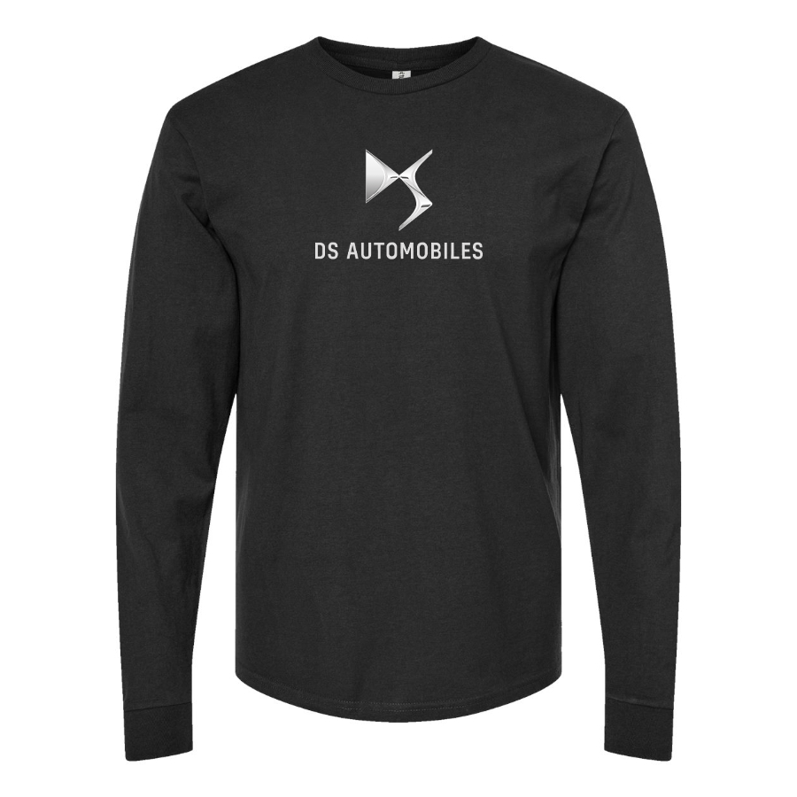 Men's DS Logo Cotton Long Sleeve T-Shirt