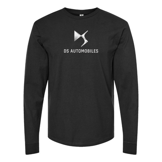 Men's DS Logo Cotton Long Sleeve T-Shirt