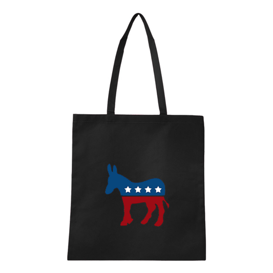 Democrat Election Symbol  Q-Tees Non-Woven  Tote
