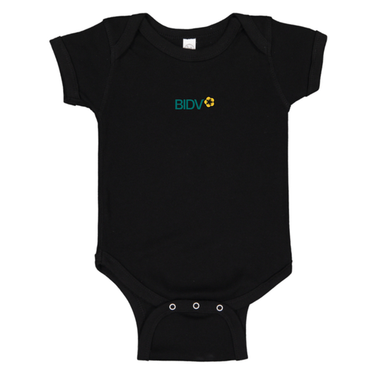 BIDV Logo Baby Onesie Romper