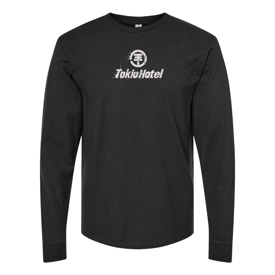 Men's Tokio Hotel Full Logo Cotton Long Sleeve T-Shirt