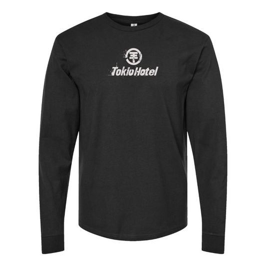 Men's Tokio Hotel Full Logo Cotton Long Sleeve T-Shirt