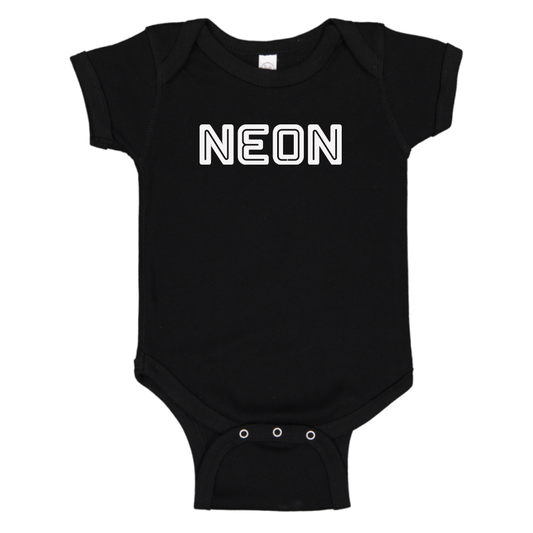 Neon Logo Baby Onesie Romper
