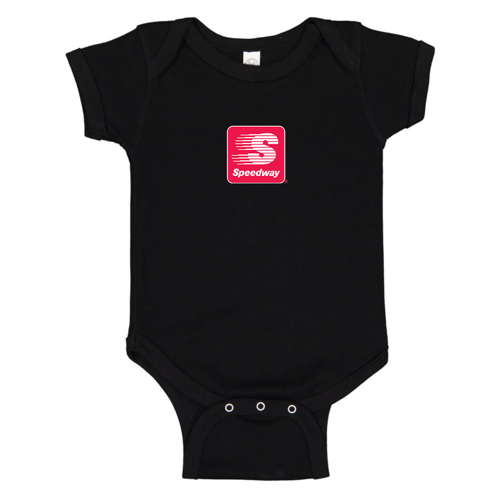 Speedway Gas Station  Logo Baby Onesie Romper