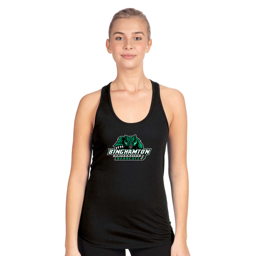 Women's Binghamton Bearcats  Next Level Ideal Racerback Tank