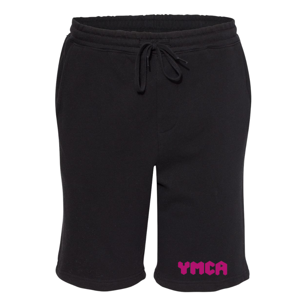 Men's YMCA Mauve Independent Trading Co Midweight Fleece Short