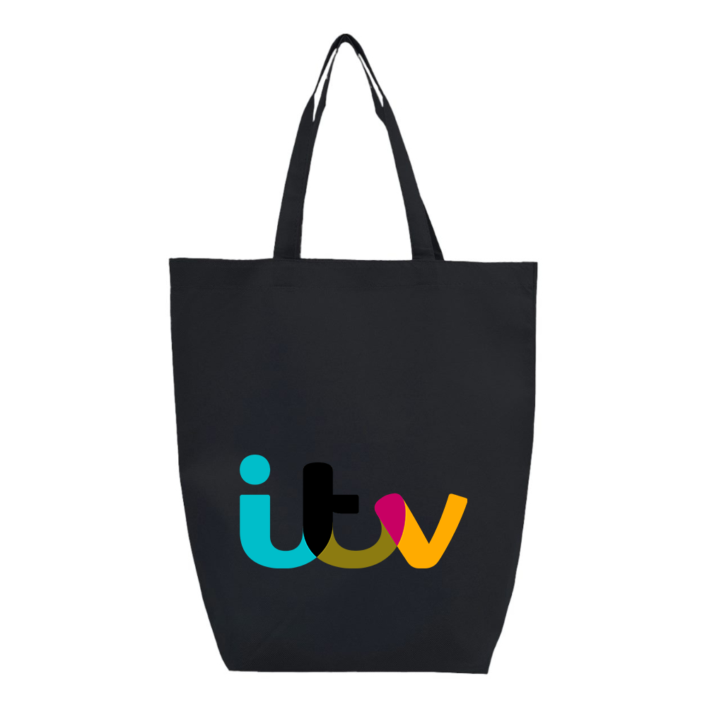 Itv Q-Tees Non-Woven Gusset Bottom Tote