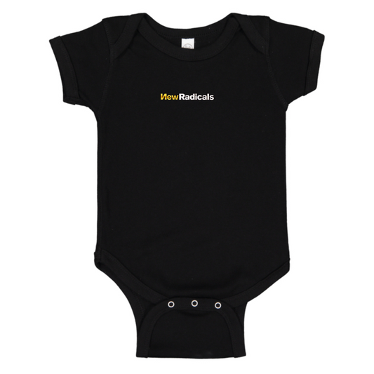 New Radicals Logo  Baby Onesie Romper