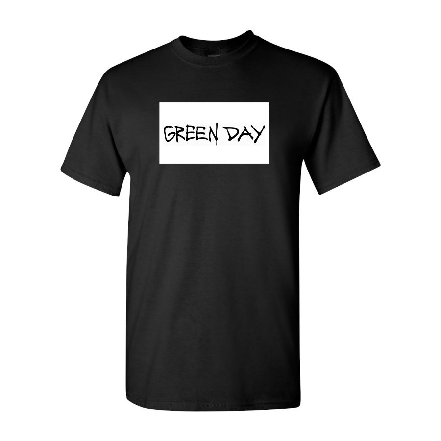 Men's Green Day Logo Cotton T-Shirt