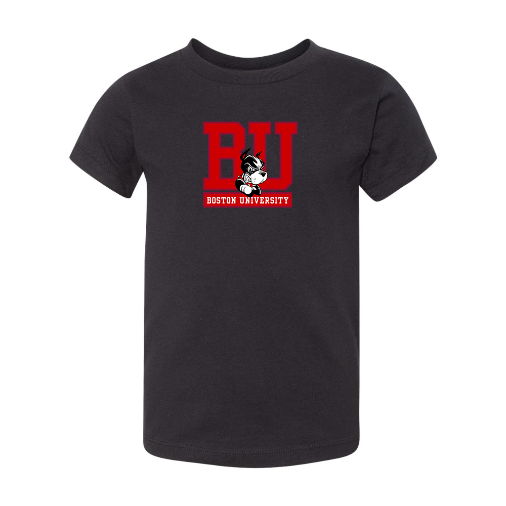 Boston University Terriers BELLA  CANVAS Toddler Jersey Tee