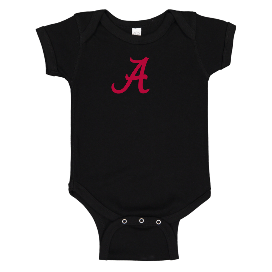 Alabama Crimson Tide Logo Baby Onesie Romper