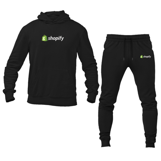 Men's Shopify Logo Hoodie Joggers Set