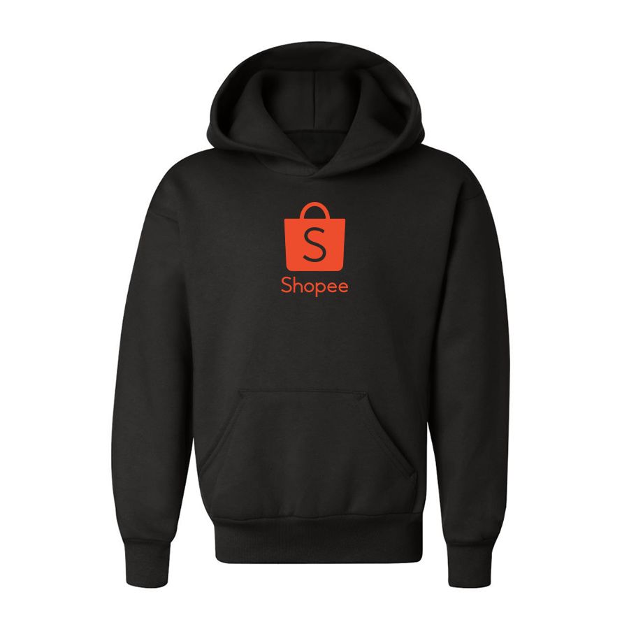 Youth Shopee Logo Pullover Hoodie