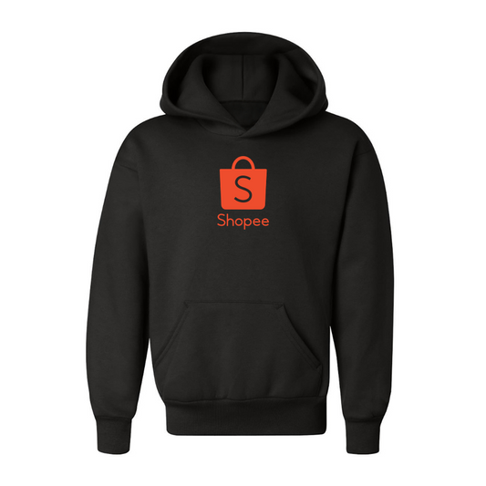 Youth Shopee Logo Pullover Hoodie