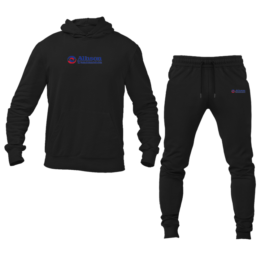 Men's Allison Transmission Logo Hoodie Joggers Set