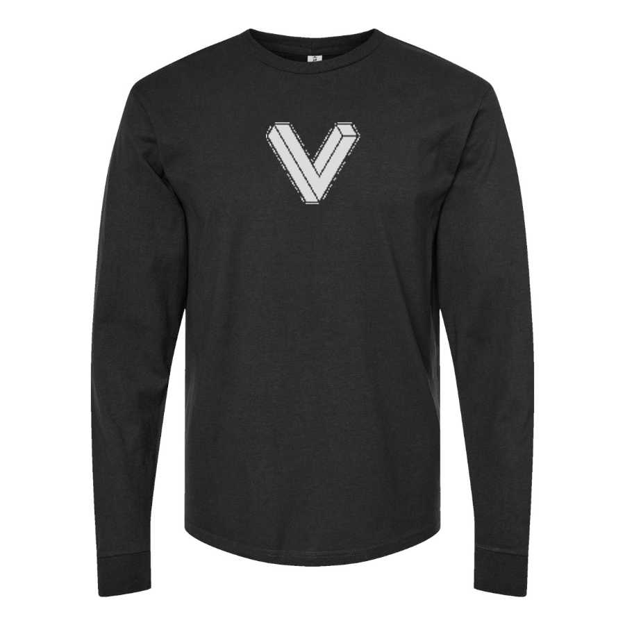 Men's Global Variations Logo Cotton Long Sleeve T-Shirt