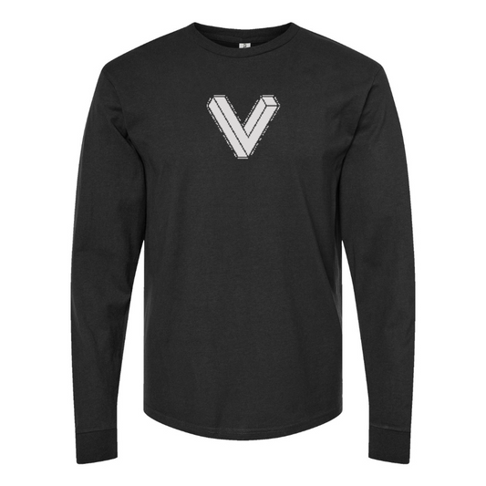Men's Global Variations Logo Cotton Long Sleeve T-Shirt