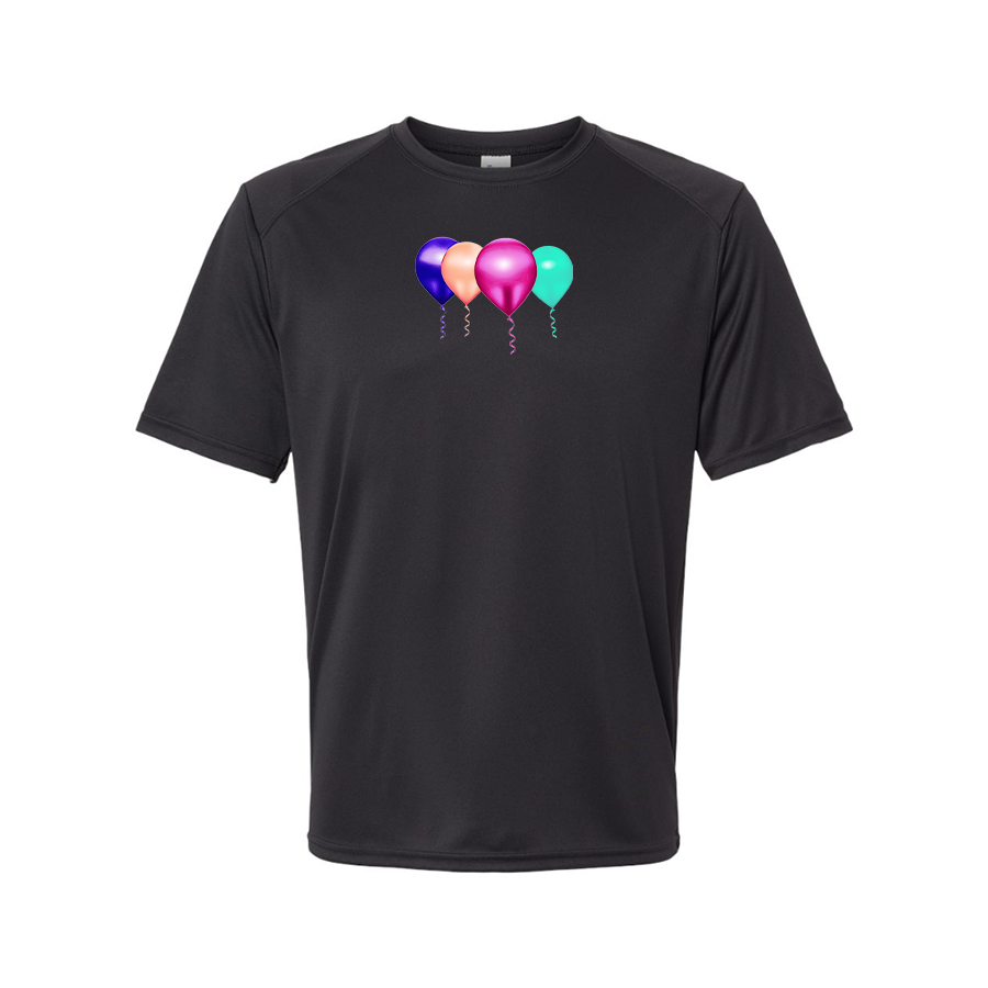 Men's Balloon-Emojis Logo Performance T-Shirt