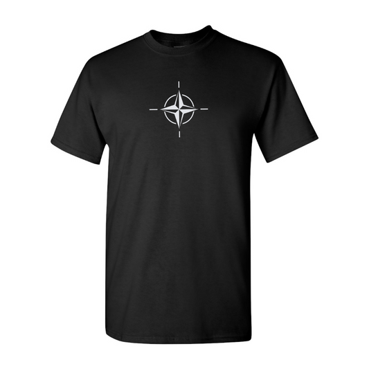 Men's Nato Emblem Logo Cotton T-Shirt