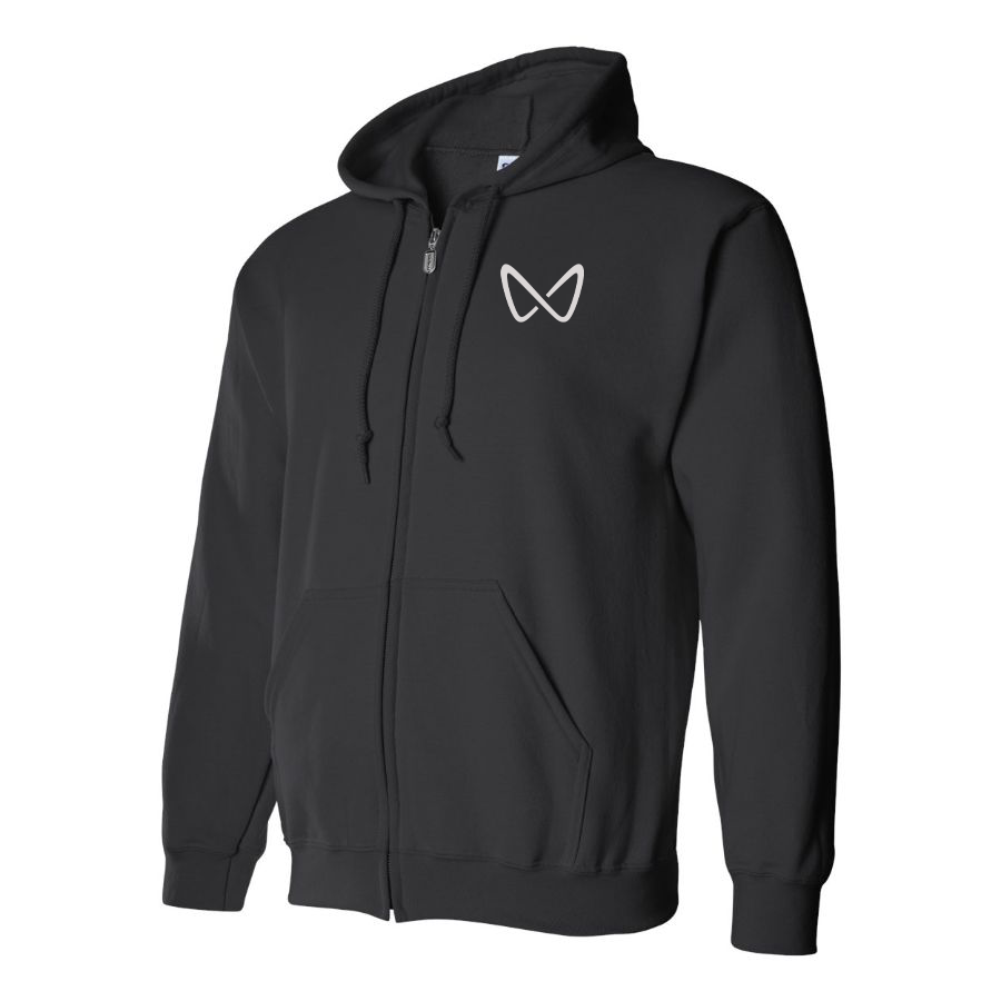 Men's Mahindra Logo Zipper Hoodie