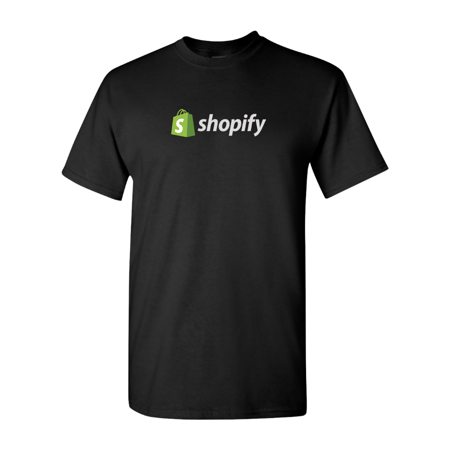 Men's Shopify Logo Cotton T-Shirt