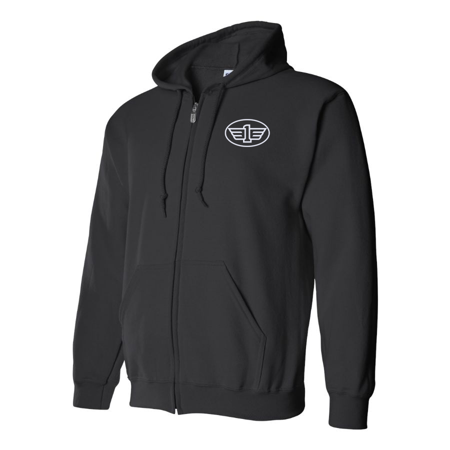 Men's FAW Logo Zipper Hoodie