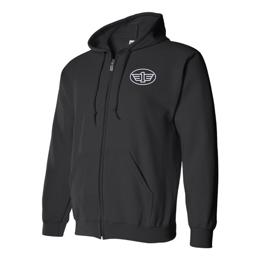 Men's FAW Logo Zipper Hoodie