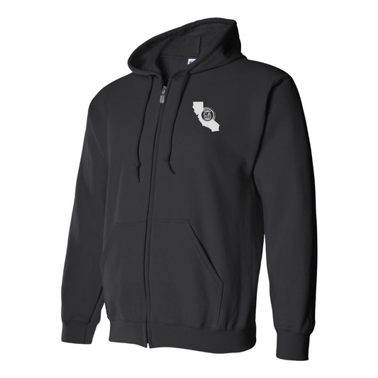 Men's California Made Logo Zipper Hoodie