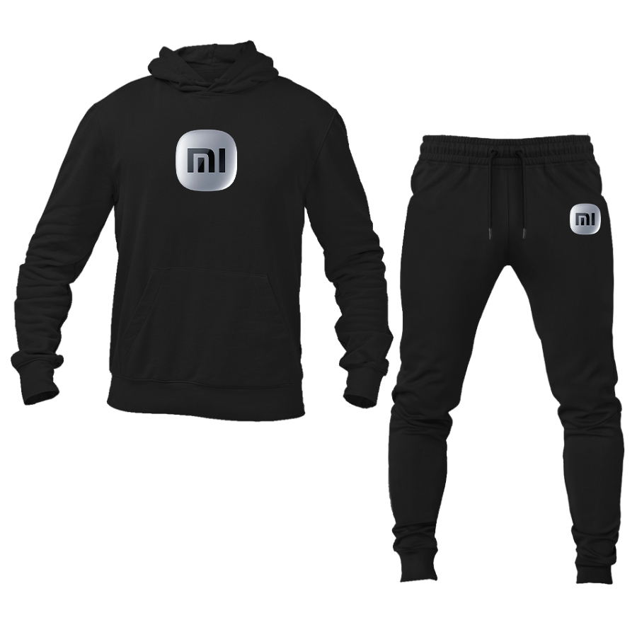 Men's Xiaomi SU7 Logo Hoodie Joggers Set