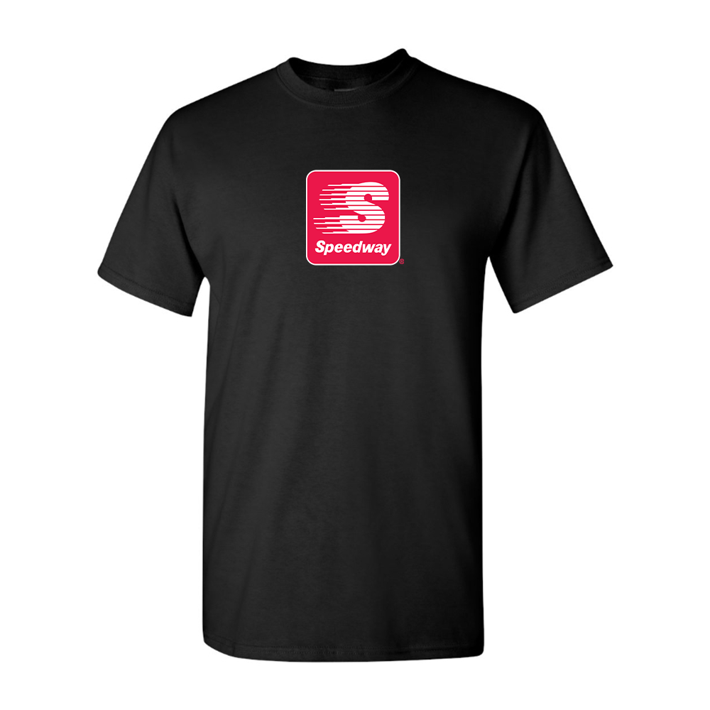 Men's Speedway Gas Station Logo Cotton T-Shirt