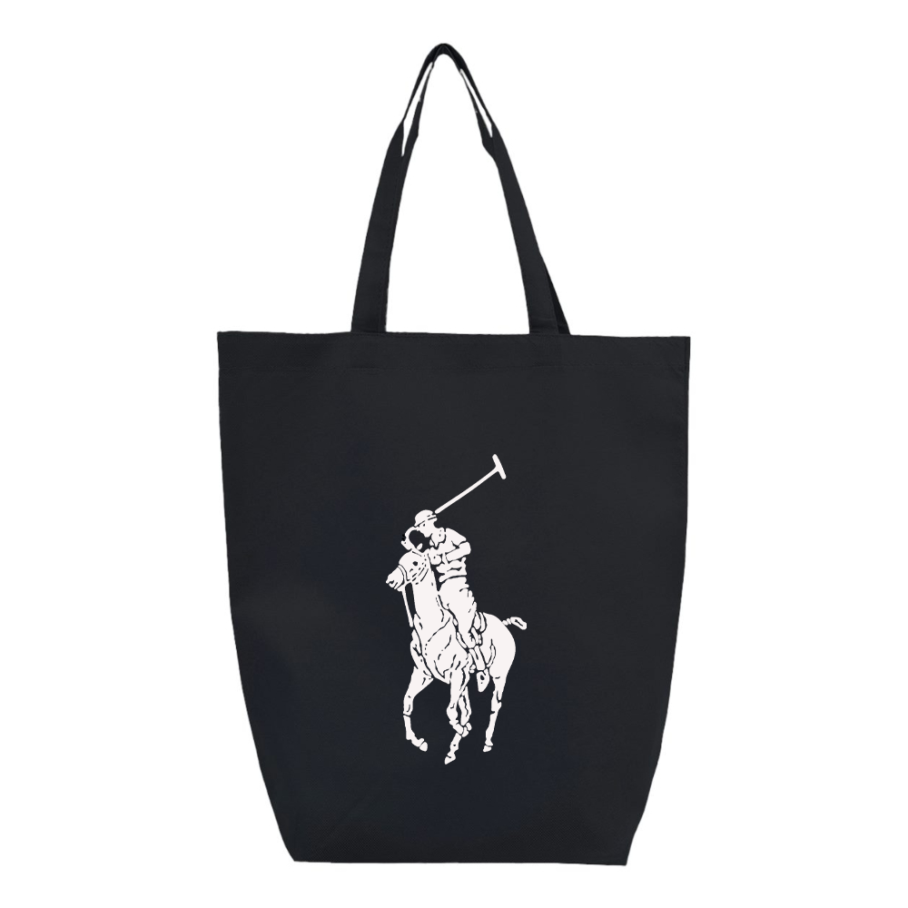 Polo Ralph Lauren Q-Tees Non-Woven Gusset Bottom Tote
