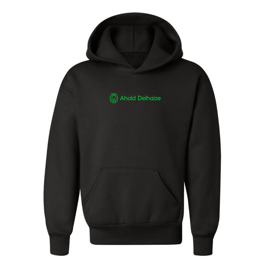 Youth  Ahold Delhaize Vertical Logo  Pullover Hoodie