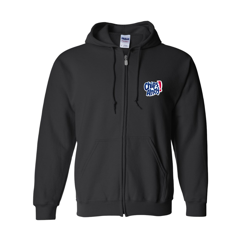 Men's  Chips Ahoy  Gildan  Heavy Blend Full Zip Hooded Sweatshirt