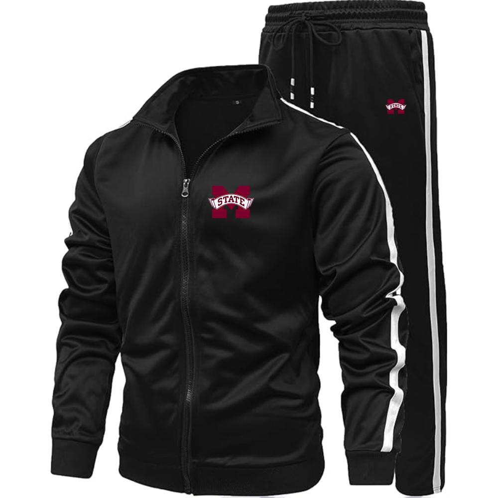 Men's Mississippi State Bulldogs Logo Dri-Fit TrackSuit