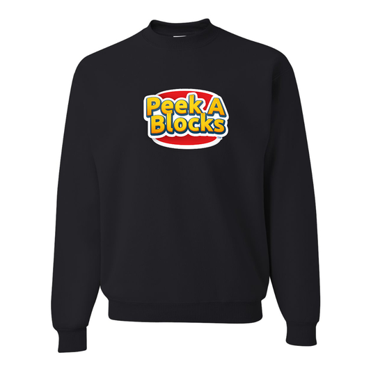 Men's Peek A Blocks JERZEES NuBlend Crewneck Sweatshirt