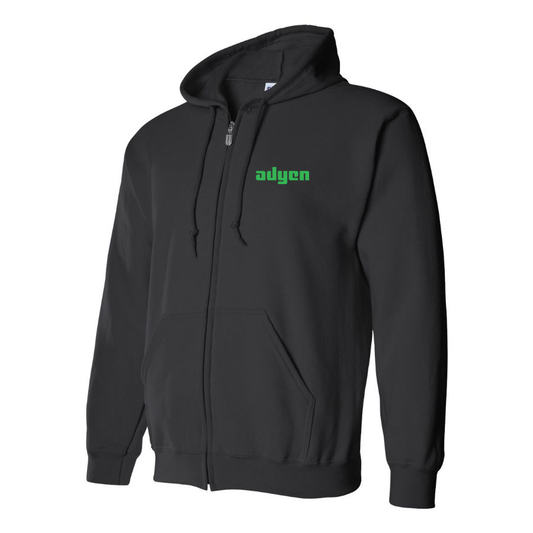 Men's Adyen Logo Zipper Hoodie