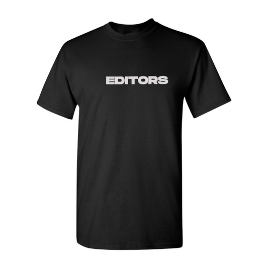Men's Editors Logo Cotton T-Shirt