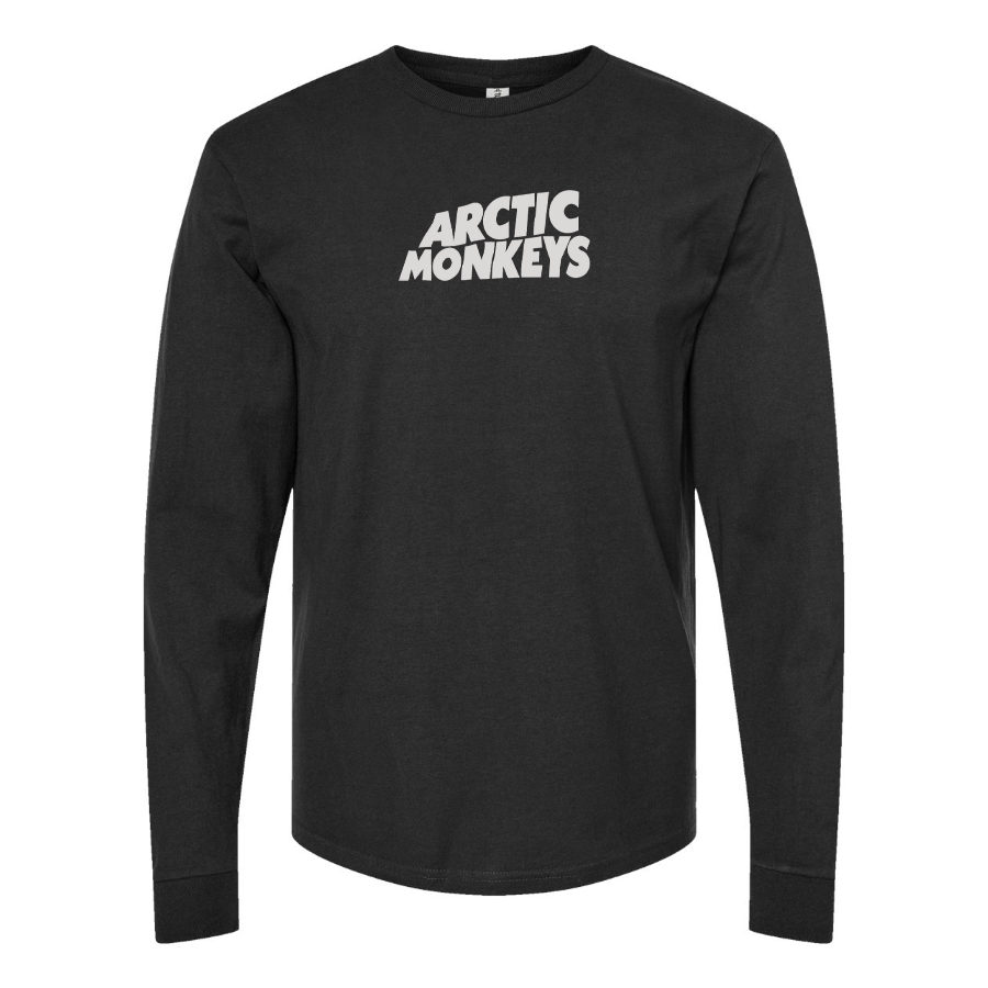 Men's Arctic Monkeys  Logo Cotton Long Sleeve T-Shirt