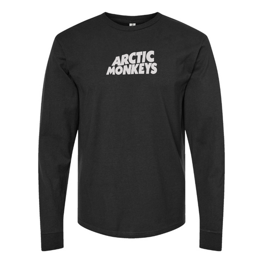 Men's Arctic Monkeys  Logo Cotton Long Sleeve T-Shirt